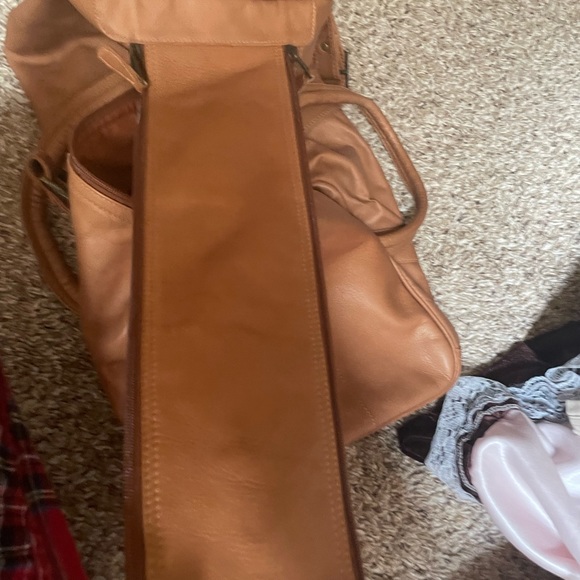 Vintage Clava American leather travel duffel bag - Picture 5 of 10